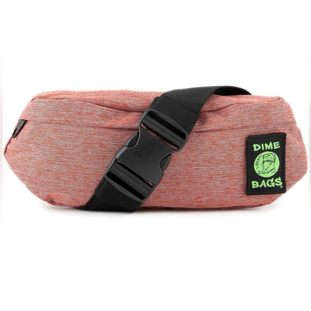 Dime Bags Fanny Pack, Water Resistant Material, Puff Pack (Red) 🔥